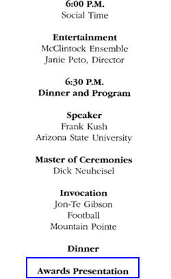 fall program