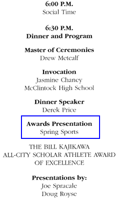 spring program